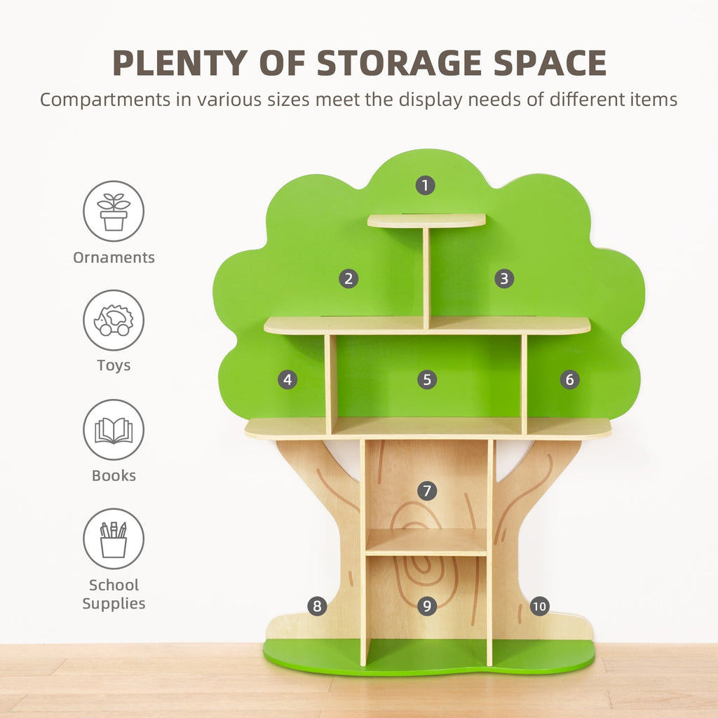 MEEYOO Tree Bookshelf for Kids Reading Nook