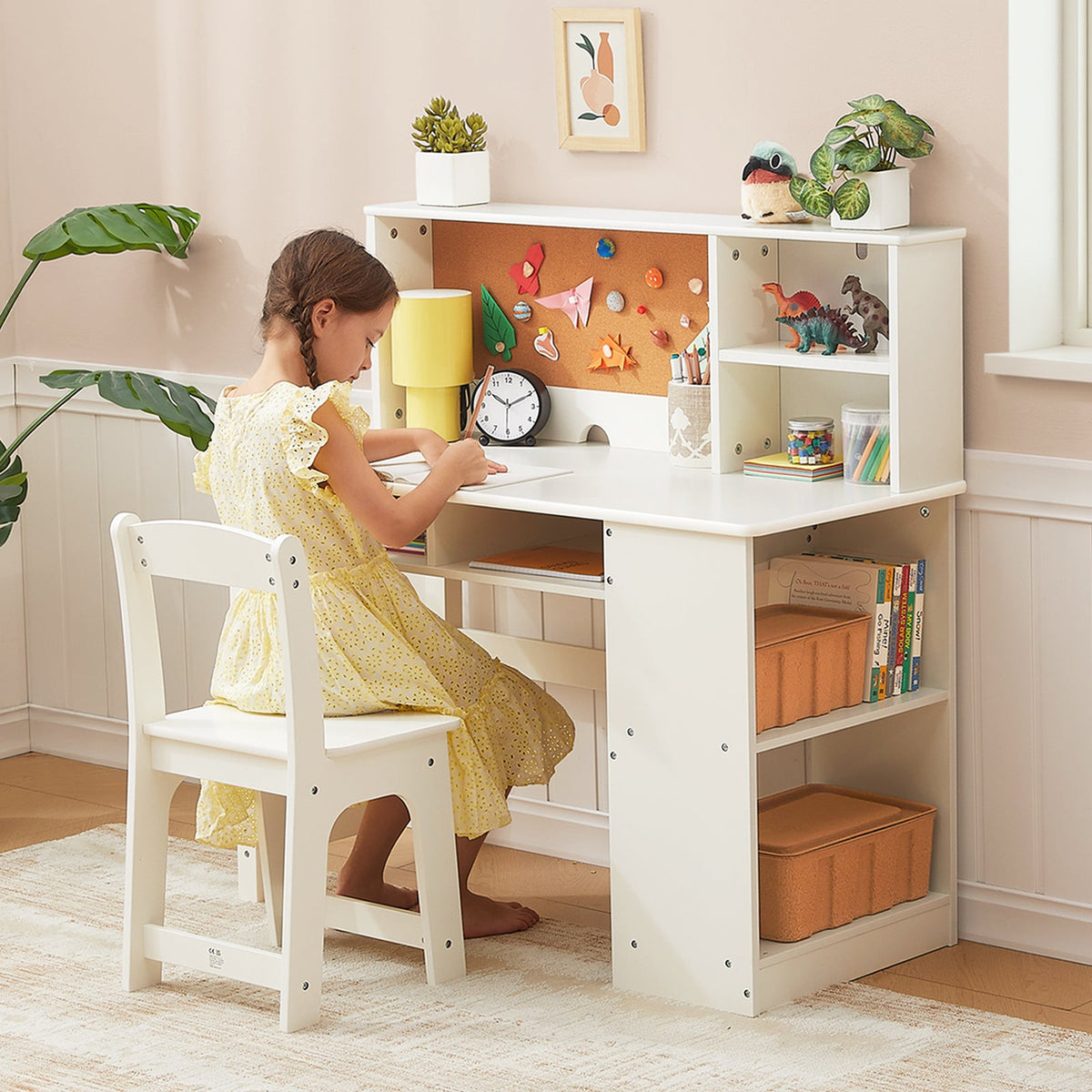 MEEYOO Kids Desk and Chair Set
