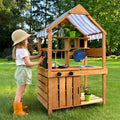 MEEYOO Mud Kitchen for Kids Outdoor