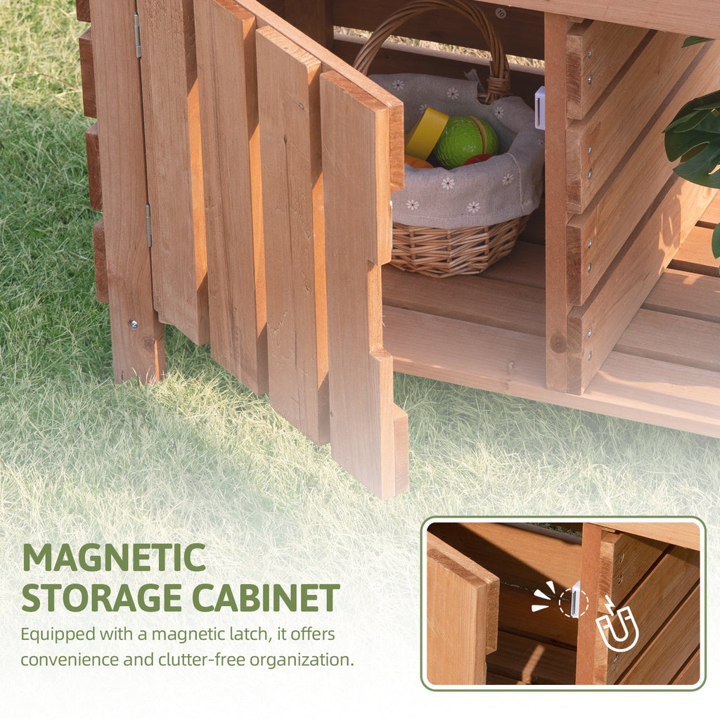 MEEYOO Mud Kitchen for Kids Outdoor