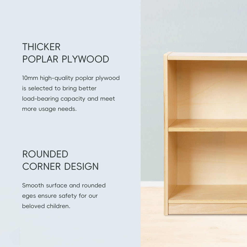 MEEYOO Plywood Montessori Shelf