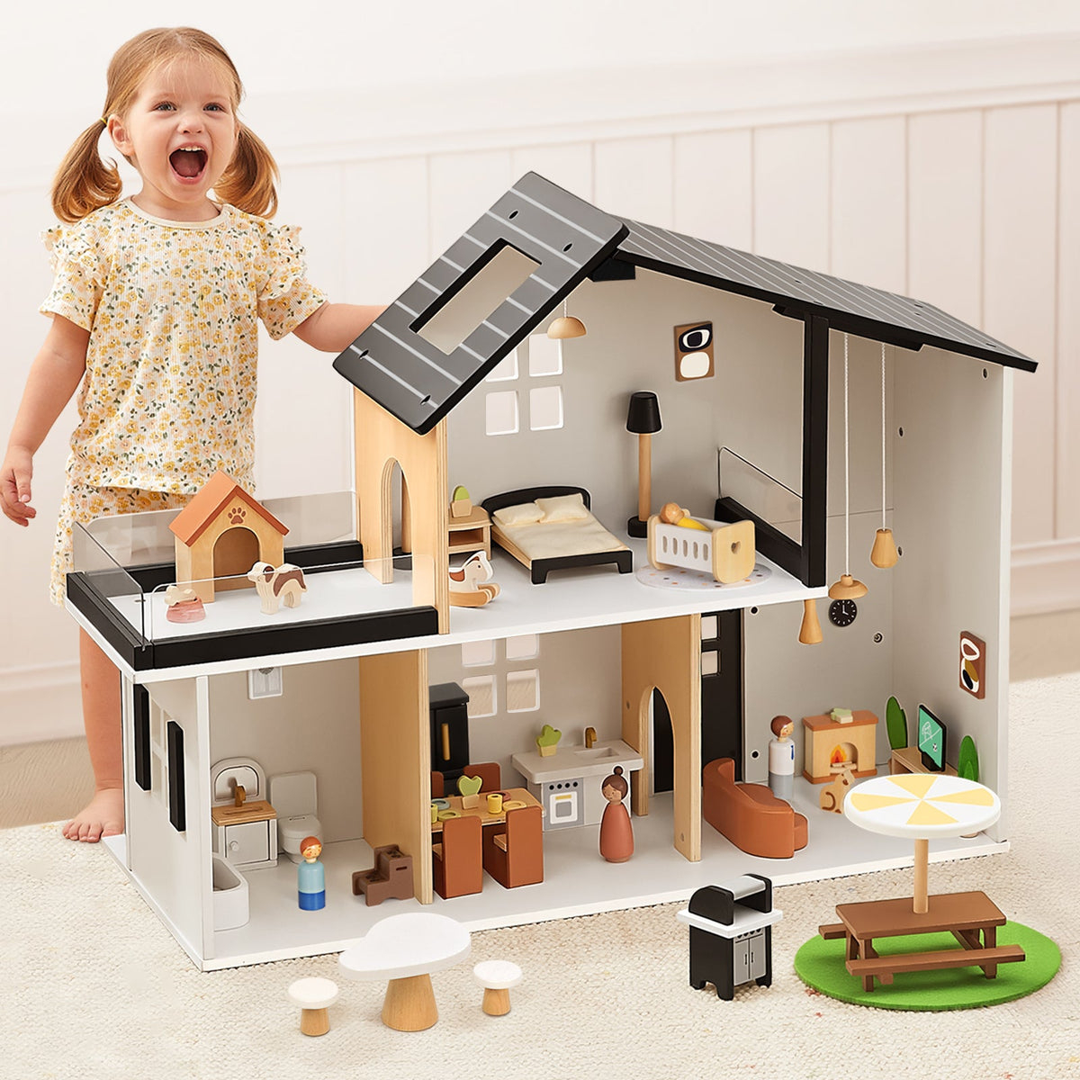 MEEYOO  Modern Doll House
