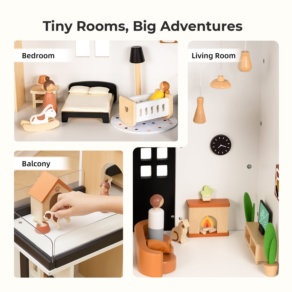 MEEYOO  Modern Doll House