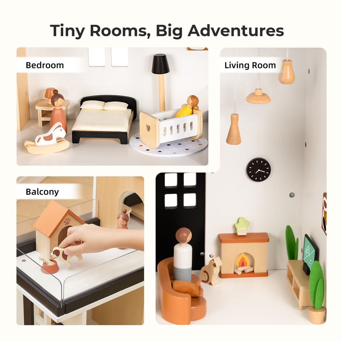MEEYOO  Modern Doll House