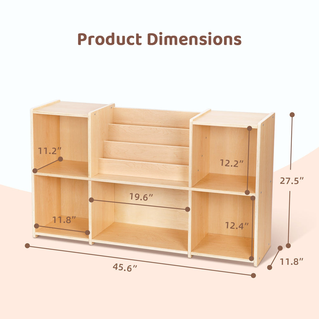 MEEYOO Plywood Multi-purpose Storage Organizer