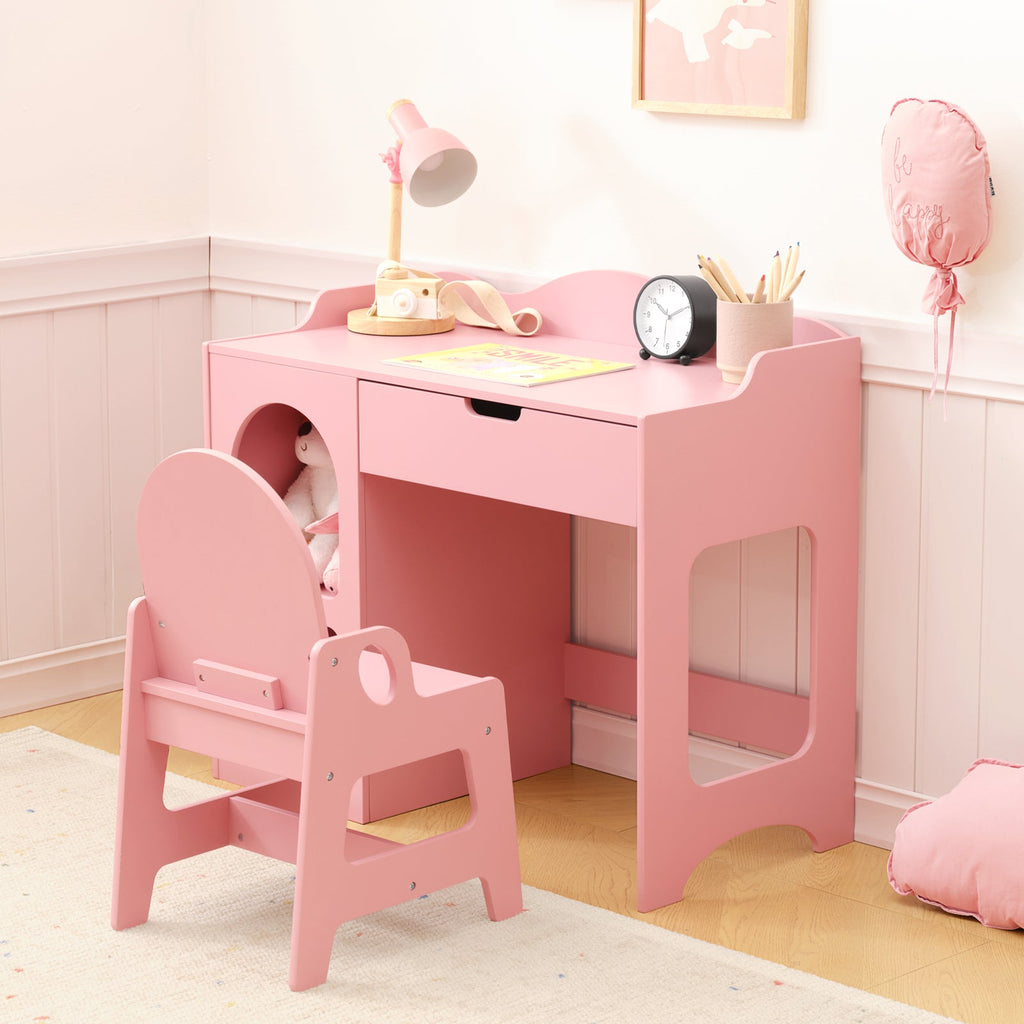 MEEYOO Kids Study Table and Chair Set