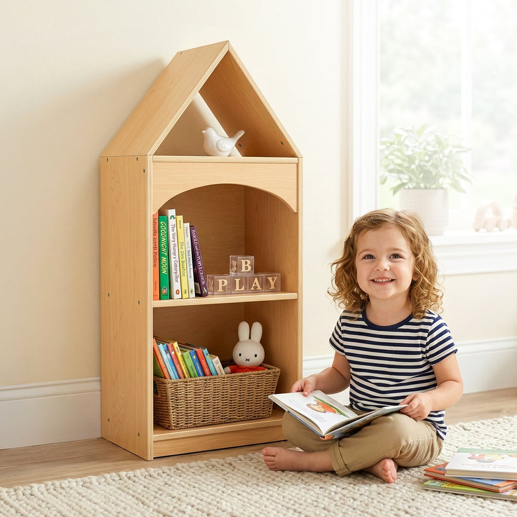 MEEYOO 3-Tier Plywood Adorable House Design